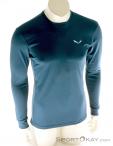 Salewa Pecol 3 Dry L/S Mens Functional Shirt, Salewa, Bleu, , Hommes, 0032-10470, 5637561803, 4053865769267, N2-02.jpg