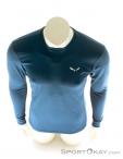 Salewa Pecol 3 Dry L/S Mens Functional Shirt, Salewa, Blue, , Male, 0032-10470, 5637561803, 4053865769267, N3-03.jpg
