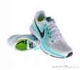 Nike Air Zoom Pegasus Womens Running Shoes, Nike, Blanco, , Mujer, 0026-10491, 5637562548, 0, N1-01.jpg