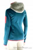 Ortovox Fleece Plus Classic Knit Hoody Damen Tourensweater, Ortovox, Blau, , Damen, 0016-10582, 5637562683, 4250875281776, N1-11.jpg