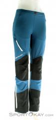 Ortovox Piz Duleda Womens Ski Touring Pants, Ortovox, Blue, , Female, 0016-10583, 5637562692, 4250875247444, N1-01.jpg