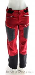 Ortovox Pordoi Pants Womens Ski Touring Pants, Ortovox, Red, , Female, 0016-10404, 5637562707, 4250875272804, N2-02.jpg
