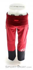 Ortovox Pordoi Pants Womens Ski Touring Pants, , Red, , Female, 0016-10404, 5637562707, , N3-13.jpg