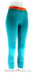 Ortovox Rock'n'Wool Short Womens Functional Pants, , Blue, , Female, 0016-10587, 5637562750, , N1-01.jpg