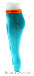 Ortovox Rock'n'Wool Short Womens Functional Pants, , Blue, , Female, 0016-10587, 5637562750, , N2-07.jpg