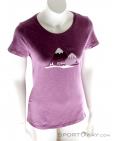 Chillaz Gandia Travel Womens T-Shirt, Chillaz, Fialová, , Ženy, 0004-10242, 5637563072, 9120076014303, N2-02.jpg