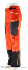 Ortovox Pordoi Pant Mens Ski Touring Pants, , Orange, , Male, 0016-10379, 5637563143, , N1-06.jpg