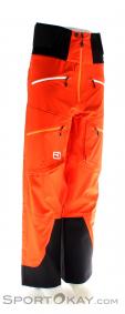 Ortovox 3L Guardian Shell Pant Mens Ski Touring Pants, Ortovox, Orange, , Hommes, 0016-10605, 5637563179, 4250875279667, N1-01.jpg