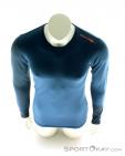 Ortovox Rock'n Wool LS Mens Functional Shirt, Ortovox, Bleu, , Hommes, 0016-10607, 5637563228, 4250875275393, N3-03.jpg