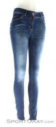 Chillaz Denim Legging Womens Climbing Pants, Chillaz, Bleu, , Femmes, 0004-10257, 5637563260, 9120076017281, N1-01.jpg