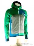 Ortovox Fleece Plus Hoody Mens Ski Touring Sweater, , Green, , Male, 0016-10602, 5637563880, , N1-01.jpg