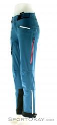 Ortovox Medola Pants Womens Ski Touring Pants, , Blue, , Female, 0016-10405, 5637563900, , N1-06.jpg