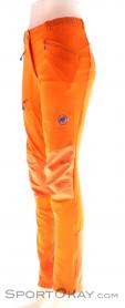 Mammut Eisfeld Advanced SO Pant Womens Ski Touring Pants, Mammut, Naranja, , Mujer, 0014-10661, 5637564805, 7613357091428, N1-06.jpg