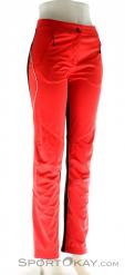 Löffler Eleganc WS Softshell Womens Ski Touring Pants, , Pink, , Female, 0008-10472, 5637568023, , N1-01.jpg