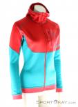 Dynafit Thermal Layer 4 PTC Womens Ski Touring Sweaterd, Dynafit, Turquoise, , , 0015-10533, 5637569234, 4053865739277, N1-01.jpg