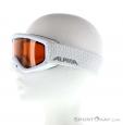 Alpina Carat DH Kids Ski Goggles, Alpina, Blanco, , Niño,Niña, 0027-10099, 5637569307, 4003692232625, N1-06.jpg