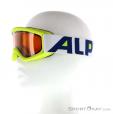 Alpina Carat DH Kids Ski Goggles, , Vert, , Garçons,Filles, 0027-10099, 5637569309, , N1-06.jpg