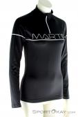 Martini Impuls HZ Womens Ski Touring Sweater, , Black, , Female, 0017-10261, 5637569920, , N1-01.jpg