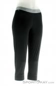 Odlo Natural 100% Merino Warm 3/4 Womens Functional Pants, Odlo, Black, , Female, 0005-10093, 5637570061, 7613361000676, N1-01.jpg
