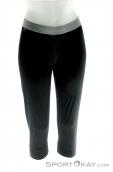 Odlo Natural 100% Merino Warm 3/4 Womens Functional Pants, Odlo, Black, , Female, 0005-10093, 5637570061, 7613361000676, N2-02.jpg