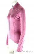 Löffler Langarmtrikot Merino FZ Damen Outdoorsweater, , Pink-Rosa, , Damen, 0008-10502, 5637572891, , N1-06.jpg