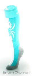 Spyder Wms Swerve Womens Ski Socks, Spyder, Turquoise, , Femmes, 0039-10169, 5637573203, 889212806743, N2-07.jpg