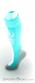 Spyder Wms Swerve Womens Ski Socks, Spyder, Turquoise, , Femmes, 0039-10169, 5637573203, 889212806743, N3-08.jpg