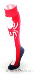 Spyder Wms Swerve Womens Ski Socks, Spyder, Červená, , Ženy, 0039-10169, 5637573206, 889212806767, N2-07.jpg