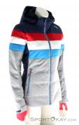 CMP Zip Hood Womens Ski Jacket, CMP, Blue, , Female, 0006-10286, 5637577413, 8058329607259, N1-01.jpg