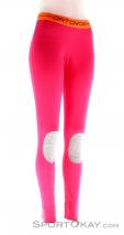 Ortovox Rock'n Wool Long Womens Functional Pants, , Pink, , Female, 0016-10626, 5637577586, , N1-01.jpg