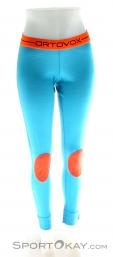 Ortovox Rock'n Wool Long Womens Functional Pants, , Turquesa, , Mujer, 0016-10626, 5637577590, , N2-02.jpg