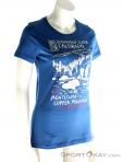 Fjällräven Classic US Shirt Womens T-Shirt, , Bleu, , Femmes, 0211-10142, 5637578969, , N1-01.jpg