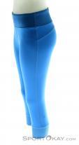 Black Diamond Levitation Capris Womens Fitness Pants, Black Diamond, Blue, , Female, 0056-10609, 5637580029, 0, N2-07.jpg