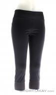 Black Diamond Levitation Capris Womens Fitness Pants, Black Diamond, Black, , Female, 0056-10609, 5637580031, 0, N1-01.jpg