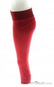 Black Diamond Levitation Capris Womens Fitness Pants, , Red, , Female, 0056-10609, 5637580033, , N2-07.jpg