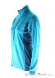 Salewa Puez Plose Fleece Womens Fleece Jacket, Salewa, Turquoise, , Femmes, 0032-10490, 5637582159, 4053865573390, N1-06.jpg