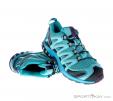 Salomon XA Pro 3D Womens Trail Running Shoes, Salomon, Turquoise, , Female, 0018-10784, 5637582258, 889645566702, N1-01.jpg