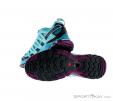 Salomon XA Pro 3D Womens Trail Running Shoes, Salomon, Turquoise, , Female, 0018-10784, 5637582258, 889645566702, N1-11.jpg