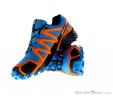 Salomon Speedcross 4 GTX Mens Trail Running Shoes Gore-Tex, , Turquoise, , Male, 0018-10790, 5637582574, , N1-06.jpg