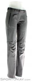 Vaude Farley Zip Pant Womens Outdoor Pants Long Cut, , Gris, , Mujer, 0239-10228, 5637586308, , N1-01.jpg