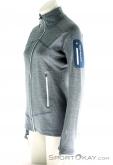 Ortovox Fleece Light Melange Womens Outdoor Jacket, , Gray, , Female, 0016-10643, 5637587999, , N1-06.jpg