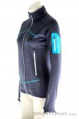 Ortovox Fleece Light Melange Jacket Damen Outdoorsweater, , Blau, , Damen, 0016-10643, 5637588000, , N1-06.jpg