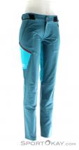 Ortovox Brenta Womens Outdoor Pants, , Blue, , Female, 0016-10651, 5637588087, , N1-01.jpg