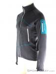 Ortovox Fleece Light Melange Jacket Mens Outdoor Sweater, Ortovox, Black, , Male, 0016-10659, 5637588729, 0, N1-06.jpg