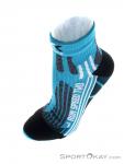 X-Bionic Run Speed Two Womens Socks, X-Bionic, Turquoise, , Femmes, 0228-10089, 5637588992, 8054216156060, N3-08.jpg