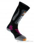 X-Socks Ski Touring Silver Womens Ski Socks, X-Bionic, Negro, , Mujer, 0228-10095, 5637589108, 8300783692990, N1-01.jpg