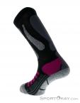 X-Socks Ski Touring Silver Womens Ski Socks, X-Bionic, Čierna, , Ženy, 0228-10095, 5637589108, 8300783692990, N1-11.jpg