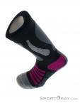 X-Socks Ski Touring Silver Womens Ski Socks, X-Bionic, Negro, , Mujer, 0228-10095, 5637589108, 8300783692990, N3-08.jpg