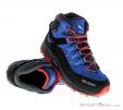 Salewa Alp Player Mid GTX Kids Hiking Boots Gore-Tex, Salewa, Bleu, , Garçons,Filles, 0032-10503, 5637589435, 4053865860728, N1-01.jpg