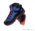 Salewa Alp Player Mid GTX Kids Hiking Boots Gore-Tex, Salewa, Bleu, , Garçons,Filles, 0032-10503, 5637589435, 4053865860728, N2-07.jpg
